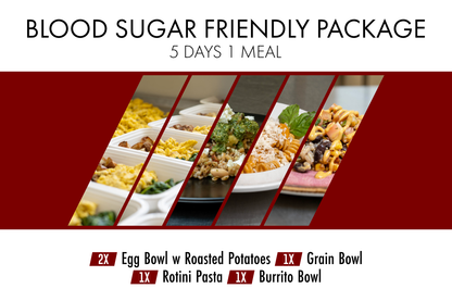 Blood Sugar Friendly (Diabetes Friendly) Package