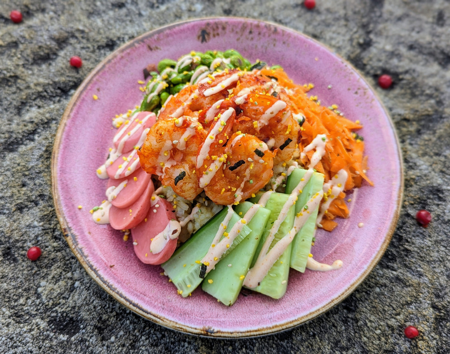 Shrimp Poke Bowl